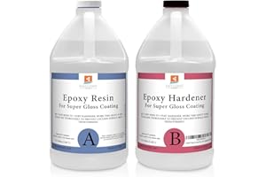 EAST COAST RESIN EPOXY Resin 1 Gal Kit, General Purpose (Coating, Table Tops, Casting)