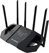 ASUS TUF Gaming BE6500 WiFi 7 Router Dual Band 6500 Mbps 4K-QAM MLO