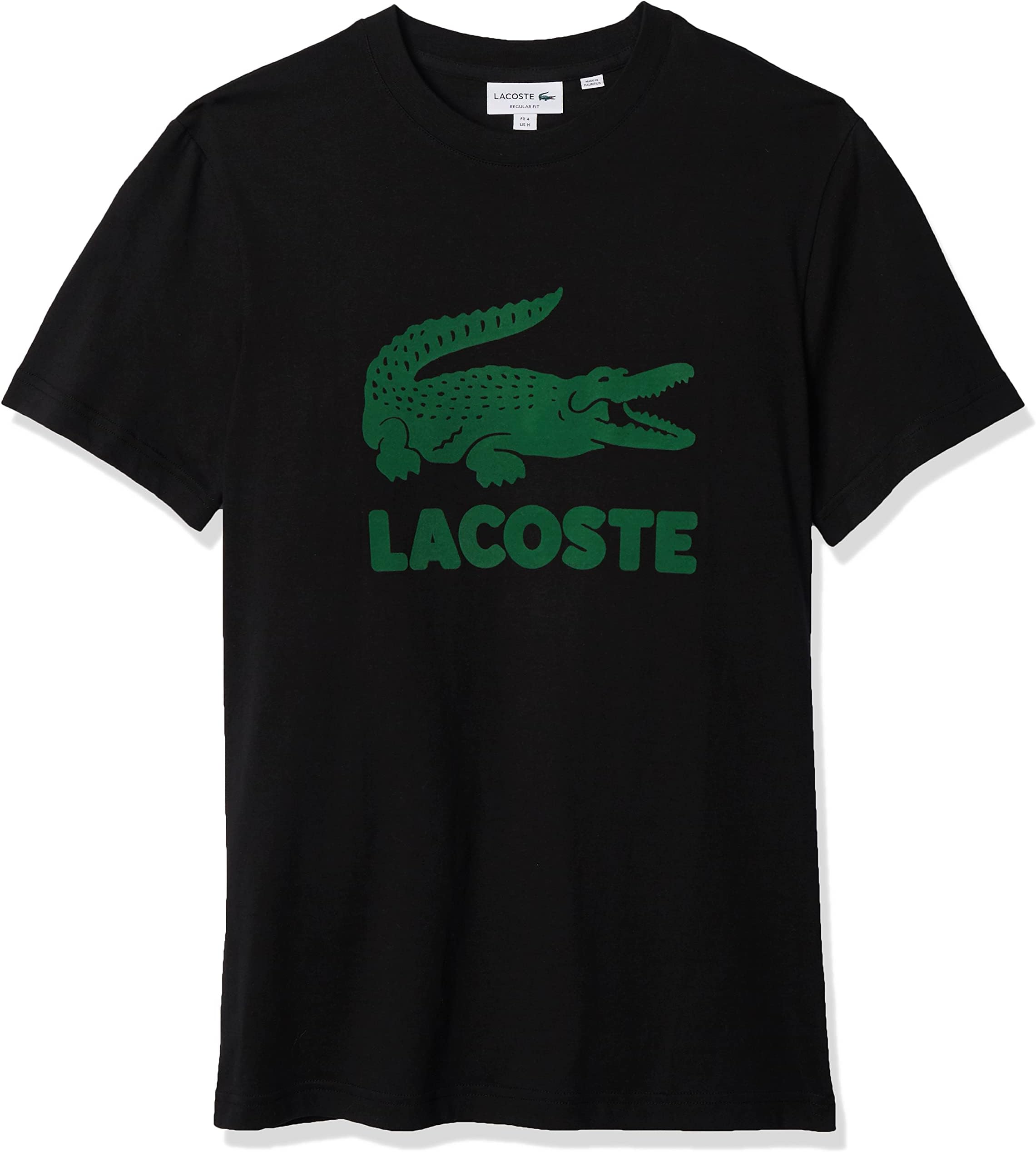 Men's Short Sleeve Flocked Graphic Croc T-Shirt