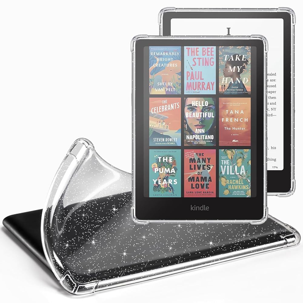 Photo 1 of CoBak Clear Case for All-New 7" E-Readers - Lightweight, Scratch-Proof Silicone Back Cover