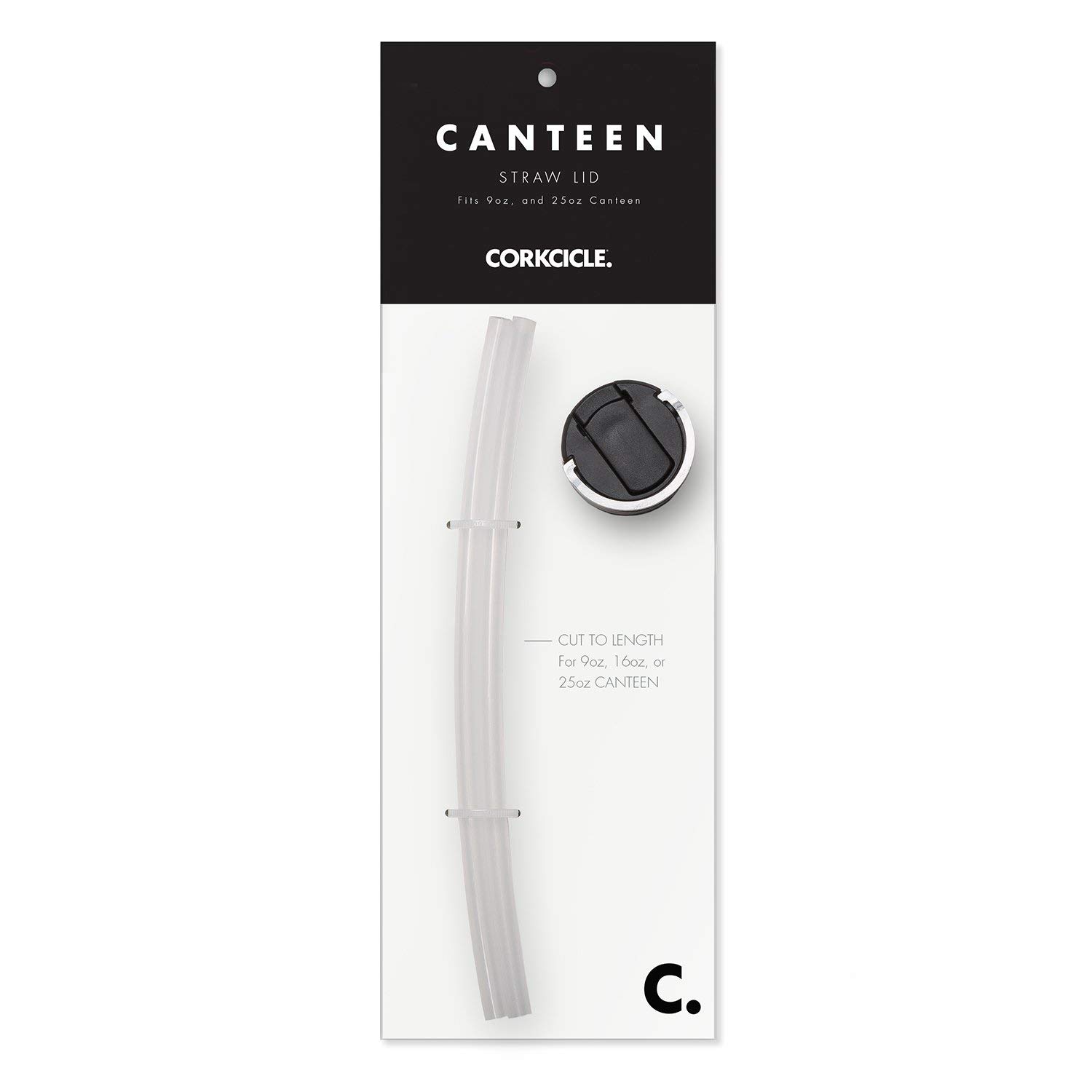 Corkcicle Straw Cap Silver