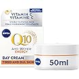 NIVEA Q10 Energy Anti-Wrinkle Day Face Cream, Anti Wrinkle Firming Cream with Q10, Vitamin C and E, Face Moisturizer for Tire