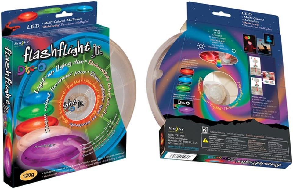 Best nite ize flashlight led light up flying disc