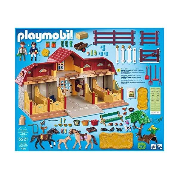 PLAYMOBIL | Country | Großer Reiterhof | Spielzeug für Kinder ab 5 Jahren | 5221 – Bild 4