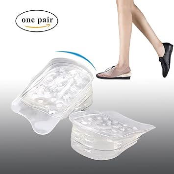 Amazon Co Jp Fonice シークレットインソール シークレット中敷 エア付上げ底 5段3cmup 高さ調節可能 透明なシリコン 男女兼用 スポーツ アウトドア