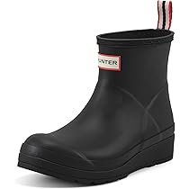 専用 HUNTER Rain boots black shoes 38 Women Hunter Original Tall Rain Boots Black Matte Waterproof