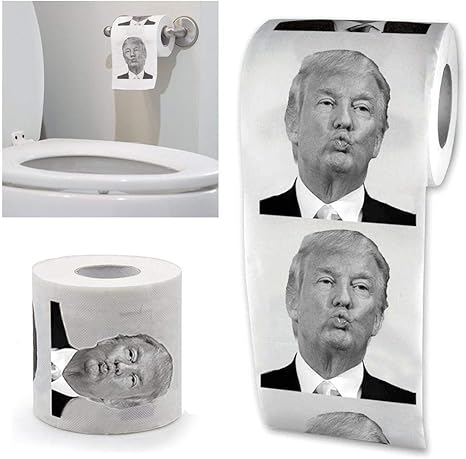 Amazon Co Jp Whatyiu トランプ トイレットペーパー トイレットペーパー かわいいプリント ホーム 2層トイレットペーパー トイレットペーパー 収集価値の高いノベルティトイレットペーパー 7 ホーム キッチン