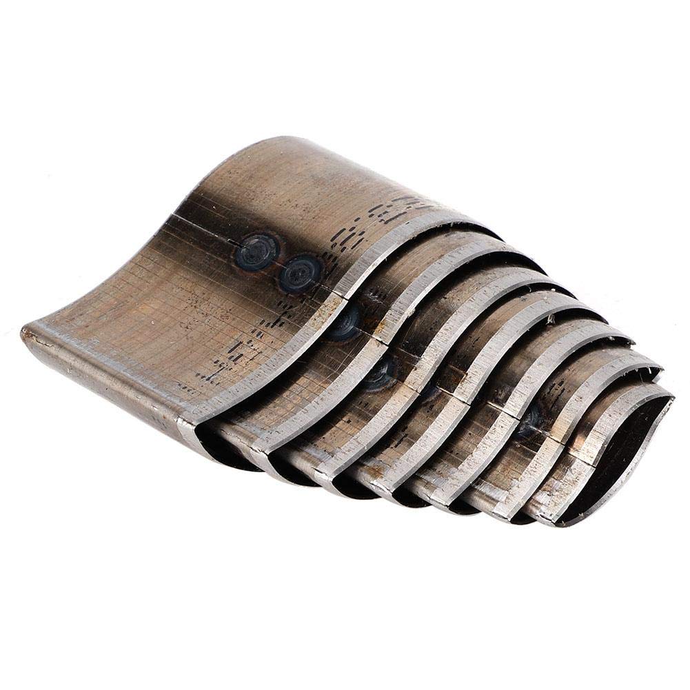 Hztyyier 7Pcs Manual Alloy Steel Leather Craft Hole Punch Cutter Tool DIY Tool for Handmade