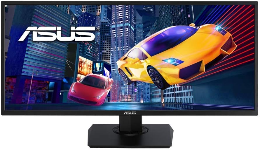 ASUS VP348QGL 34 Inch UWQHD 3440x1440 21:9 HDR-10 FreeSync Monitor