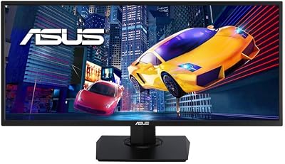 ASUS VP348QGL 34 Inch UWQHD 3440x1440 21:9 HDR-10 FreeSync Monitor