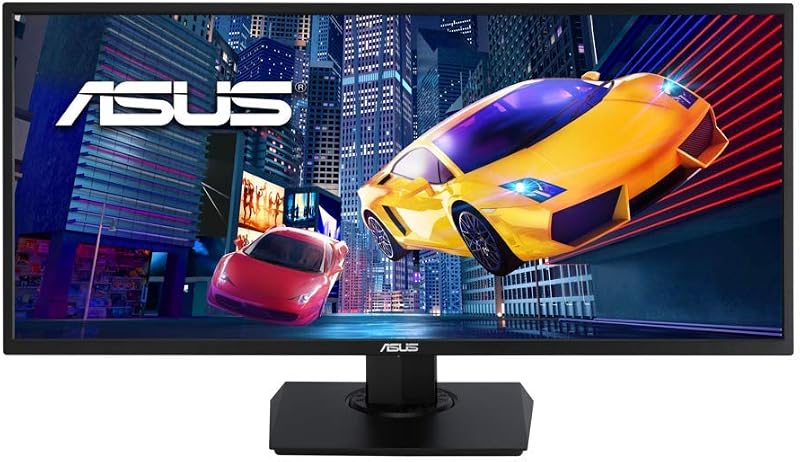 ASUS VP348QGL 34 Inch UWQHD 3440x1440 21:9 HDR-10 FreeSync Monitor