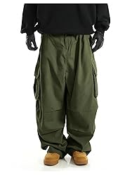 OYOANGLE Men's Drawstring Elastic Waist Flap