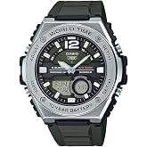 Casio MWQ100 Series | Men&rsquo;s Digital Watch | 100M WR | Stainless Steel | World Time | Countdown Timer | Auto Calendar | Telememo | Multi Alarms | 100 SEC Chronograph | 10 Year Battery