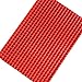 Witkey 1 Pcs Healthy Non-stick Cooking Silicone Baking Mat Heat Resistant Cookie Sheet - Red