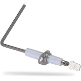 TEKPRO Trane Flame Sensor, Nikrothal 80 Furnace Replacement Rod, OEM Fit | Fixes furnace error codes to restore heat quickly. Exact OEM-spec ceramic and metal rod for easy DIY repair