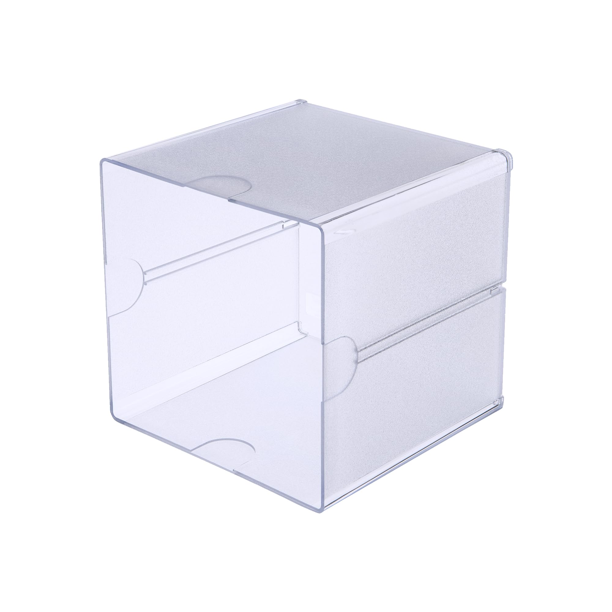 Deflect-O 350401 Desk Cube, Clear Plastic, 6 x 6 x 6 Inches