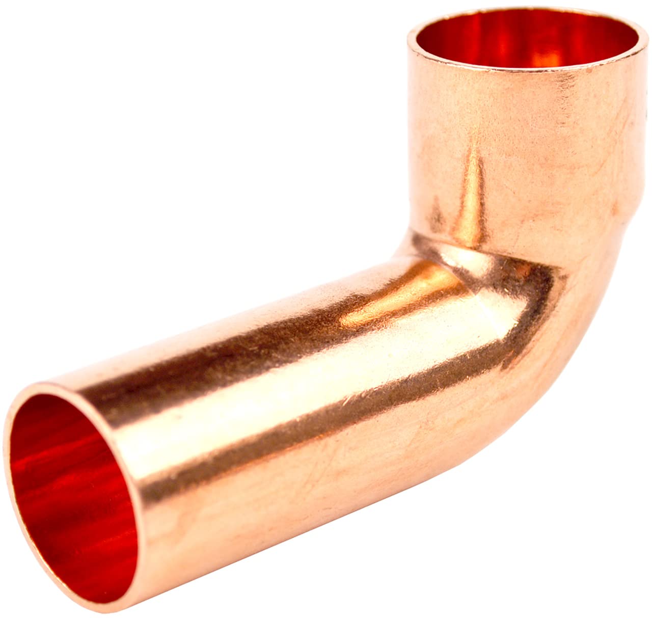 15mm Long Tail Street Elbow - 90 Degree End Feed - Bag of 5