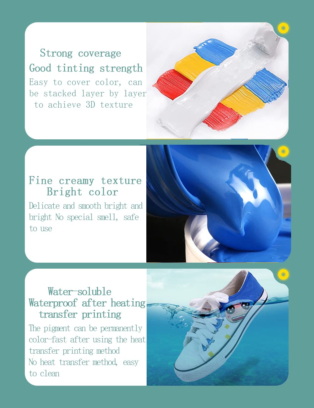 DGAGA 2 PCS Chalk Paste Paint with 2 PCS Mini Squeegees Chalk Paste Paint for Stencils Squeegee for Stencil Paste Ink Screen Printing Tool for Silk Screen Stencils on Wood,Ceramic,Fabric Art Supplies