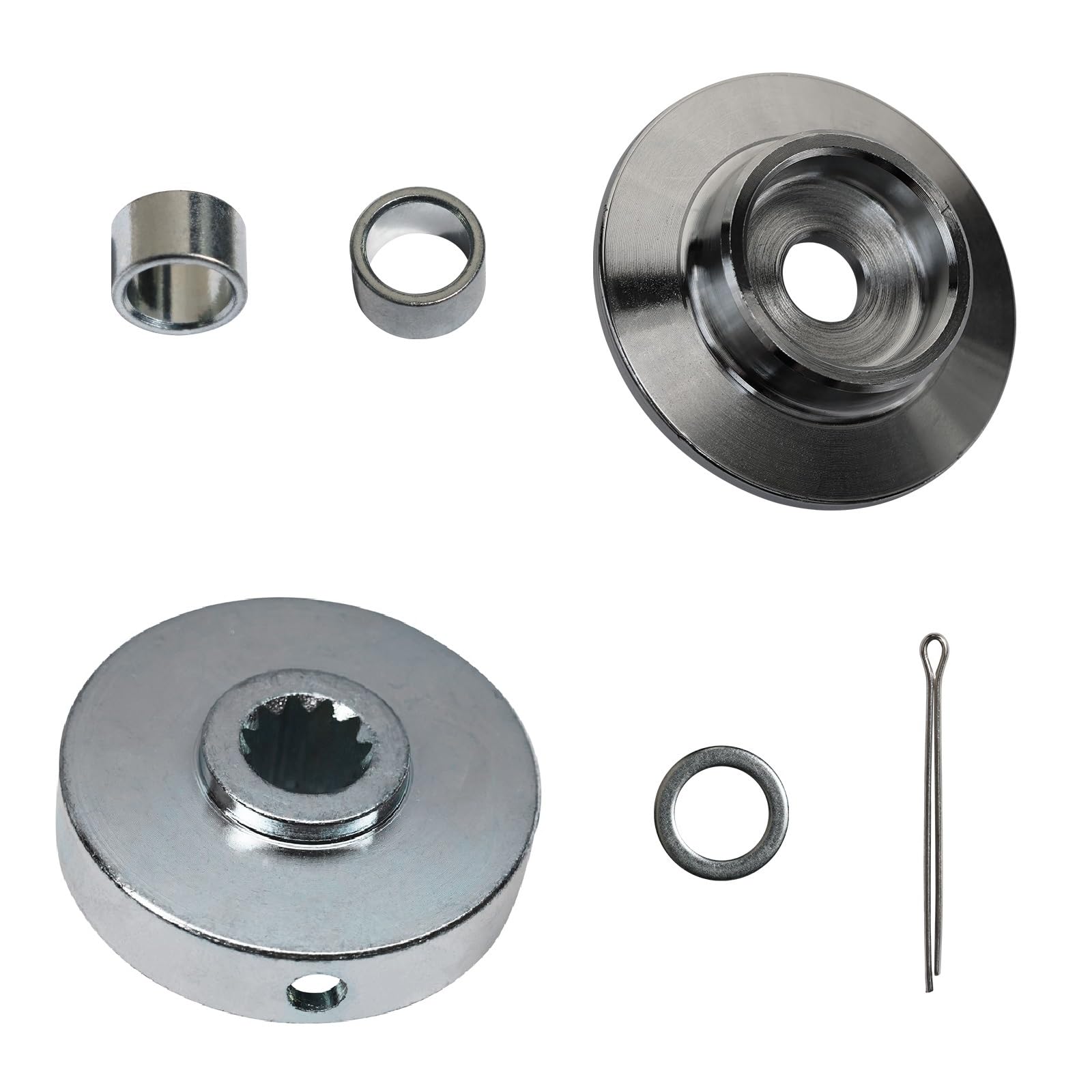 Photo 1 of Part# C535000160, C535000150, 61031507130, Trimmer/Brushcutter Saw Blades Kit Hardware, Lawn Mower Parts Compatible with Echo SRM Trimmer, Fit All SRM Family, Except The High Torque Version!!