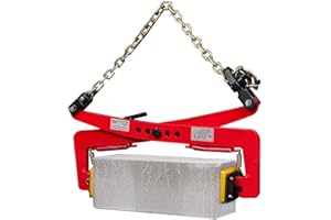Chain Lifting Clamps 325-800kg Thickened Heavy Duty Stone Lifting Tongs, Vertical Steel Plate Lifting Clamp Pliers for Granit