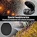 Yoton Bluetooth Headphones Over Ear HiFi Stereo Wireless Headset, Soft Memory Protein Ear Pads, 16H Playtime for Travel Running Work TV PC Cellphone, Blackthumb 4