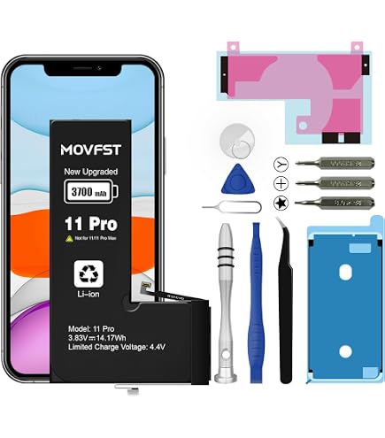 Amazon.com: LL TRADER Battery for iPhone 11 Pro 7000 mAh High