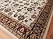 AS Quality Rugs Large Traditional Area Rugs for Bedroom, Turkish Pattern Entryway Carpet, Home Decor Rugs, Cream Circles Wave Inspired, Stain Resistant, Pet Friendly, (Multi-Color Large 8x10)