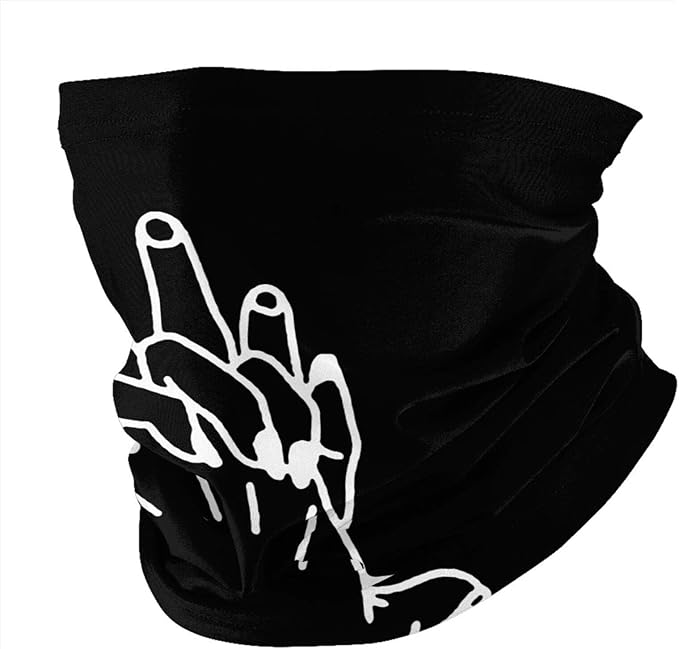 Face Mask Funny Troll Neck Gaiter Windproof Mask Dust Outdoor Balaclava