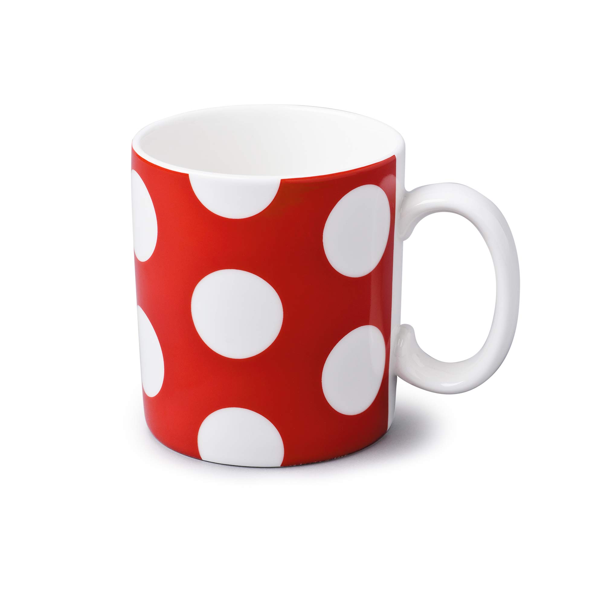 WM Bartleet & Sons 1750 T352R Traditional One Pint Porcelain Mug/Cup, 1pt/568ml – Red — image 1