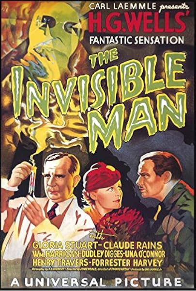 Amazon Com The Invisible Man Poster Movie 27 X 40 Inches 69cm X 102cm 1933 Style D Posters Prints