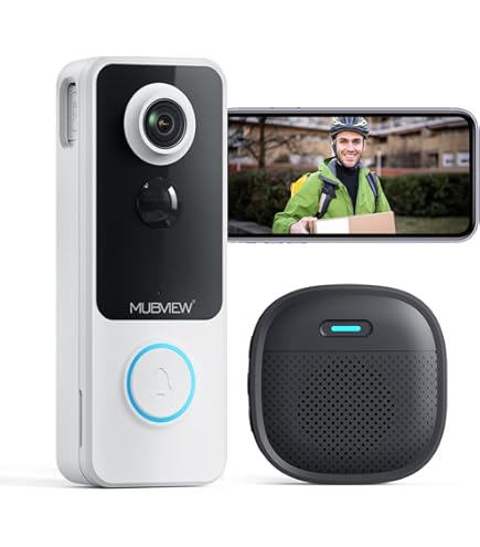 1080P Wireless Doorbell Camera, Video Doorbell With 2-Way - View #7