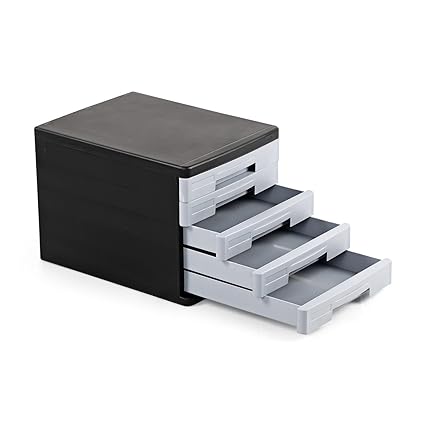 Cello Idea Storage Cabinet Black, Grey