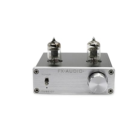 Nobsound Mini 6J1 Vakuumröhre Vorverstärker Stereo HiFi Puffer Vorverstärker Valve Vacuum Tube Pewamplifier Preamp Buffer (Si