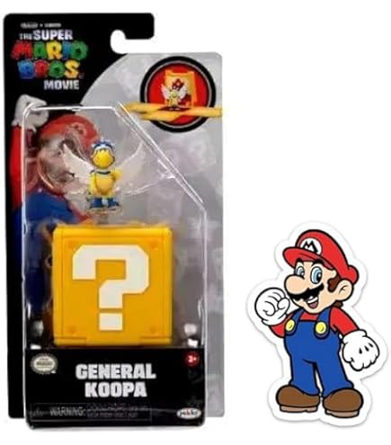 SUPER MARIO Luigi And Koopa Troopa - Figura De Acción De 4