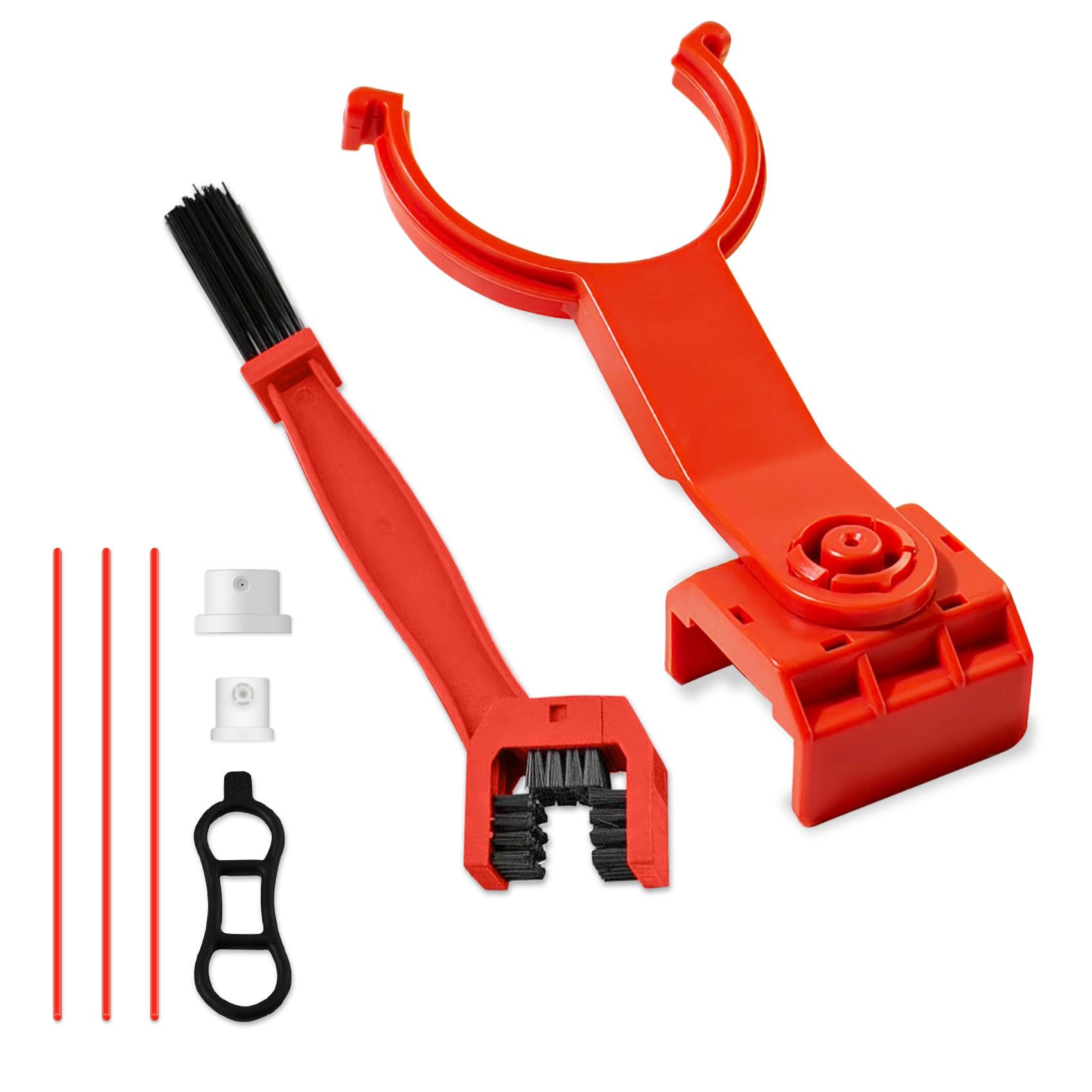 Photo 1 of ArdorCraft Motorcycle Chain Lube Cleaning Kit, Chain Lube Applicator Tool for Motorcycle, Bicycle, Mess-Free Chain Cleaner Lubrication Tool for 428, 520, 525, 530 Chains