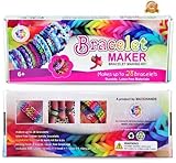 New Year Deal - Arts and Crafts for Girls - Best Birthday Toys/DIY for Kids - Premium Bracelet (Jewelry) Making Kit - Friendship Bracelets Maker/Craft Kits with Loom, Rubber Bands
