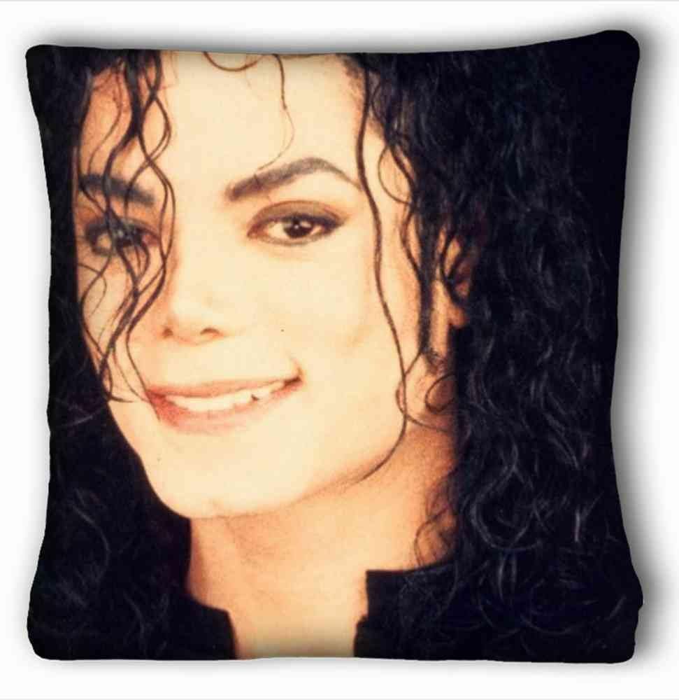 Custom Cotton & Polyester Soft ( Michael Jackson ) Popular 20x36 inch One Side Pizza Rectangle Pillowcase suitable for Twin-bed
