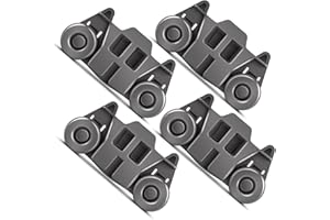 ARFSKY W10195416 Dishwasher Wheels Lower Rack Compatible with Kitchenaid Whirlpool Maytag Kenmore Dishwasher Replacement Parts W10195420 AP5983730 PS11722152 Upgraded Lavavajillas Rack Lower Wheels 4 Pack