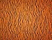 Orange/Black Tiger Skin Fleece Fabric Print by the Yard atigerg