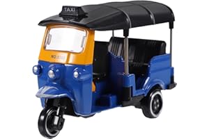 ibasenice Vintage Tricycle Model - Mini Thai Tricycle Toy Vintage Tricycle Adornment Desktop Ornament Household Decorate