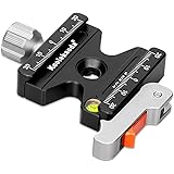 koolehaoda Quick Release Plate Clamp for Arca Swiss Tripod Ball Head Quick Release Plate (KQ-50LS)