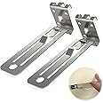 MINSN PTY Siding Installation Tools, Stainless Steel Siding Gauge for 5/16-Inch Fiber Cement Board, 2 Pieces, Silver