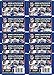 2015 NFL Sticker Collection - 10 Packs of 7 - 70 Stickers Total!