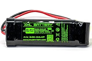 XML Battery 8.4v 1600mAh Ni-MH Rechargeable Battery Pack Replacement for Airsoft Gun High Performance