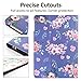 Hi Space Unicorn Case for iPad 9.7, Pink Rose Flower Folio Stand Tablet Smart Case Cover Auto Sleep Wakeup Function foriPad 5th/6th Gen for iPad Air 1/2 2017 2018