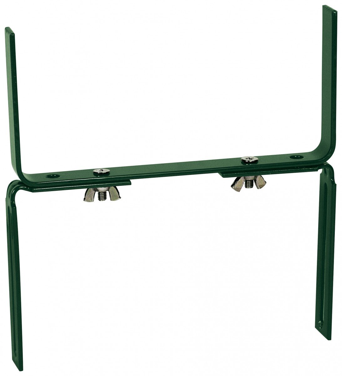 Forma Soporte para macetas Balcón Jardinera blanco Soporte en H Ganchos