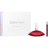 Calvin Klein My Euphoria Eau de Parfum – Women's Ambery Floral Perfume – With Notes of Blackcurrant, Orchid Flambé, Black Sesame, Vanilla & Woods – Long Lasting Fragrance