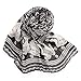 Clearance! Coromose Womens Print Long Scarf Shawl Wrap Pashmina (Black)