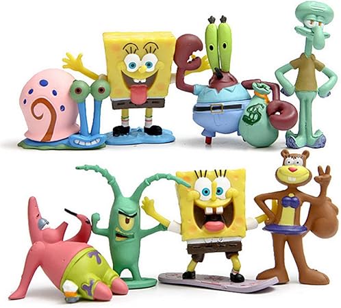 Amazon スポンジボブパトリック Sandy Garyシェルドン8pcsアクションフィギュアおもちゃ子供ギフト ベビー用ボール おもちゃ Amazon スポンジボブパトリック Sandy Garyシェルドン8pcsアクションフィギュアおもちゃ子供ギフト ベビー用ボール おもちゃ