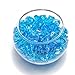 Bestgle 100Pcs 8.5OZ Aquarium Decoration Ornament Glass Beads Acrylic Crystals Gems Ice Rocks for Table Scatter, Vase Filler, Event, Wedding, Arts, Crafts & Fish Tank Bowl, Blue
